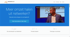 Desktop Screenshot of netwerken.nl